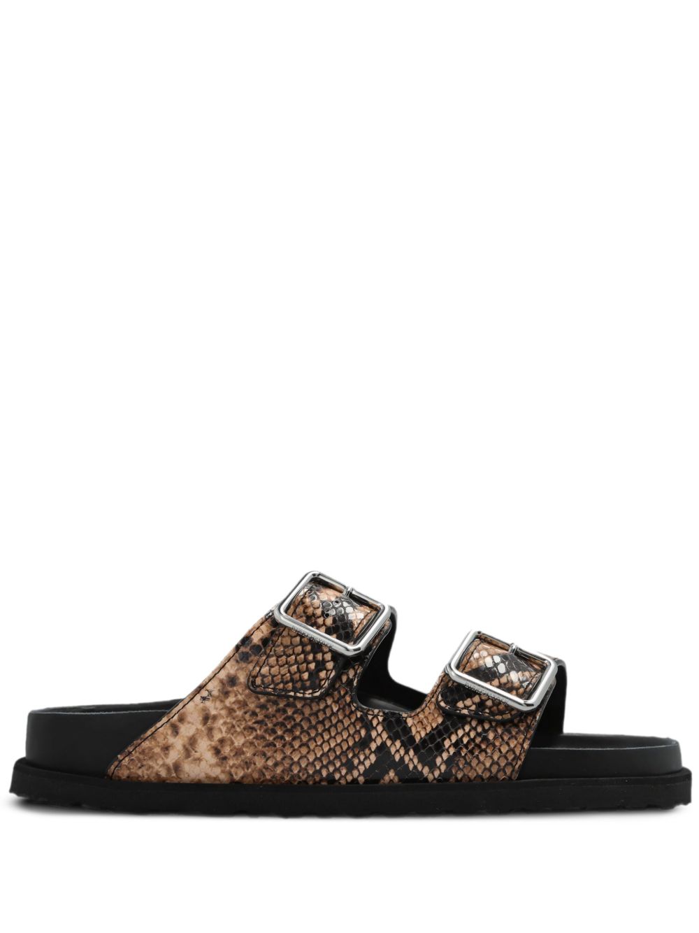 Birkenstock Arizona slides - 褐色