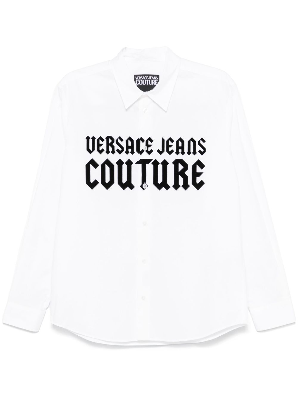 Versace Jeans Couture 哥特风logoT恤 - 白色