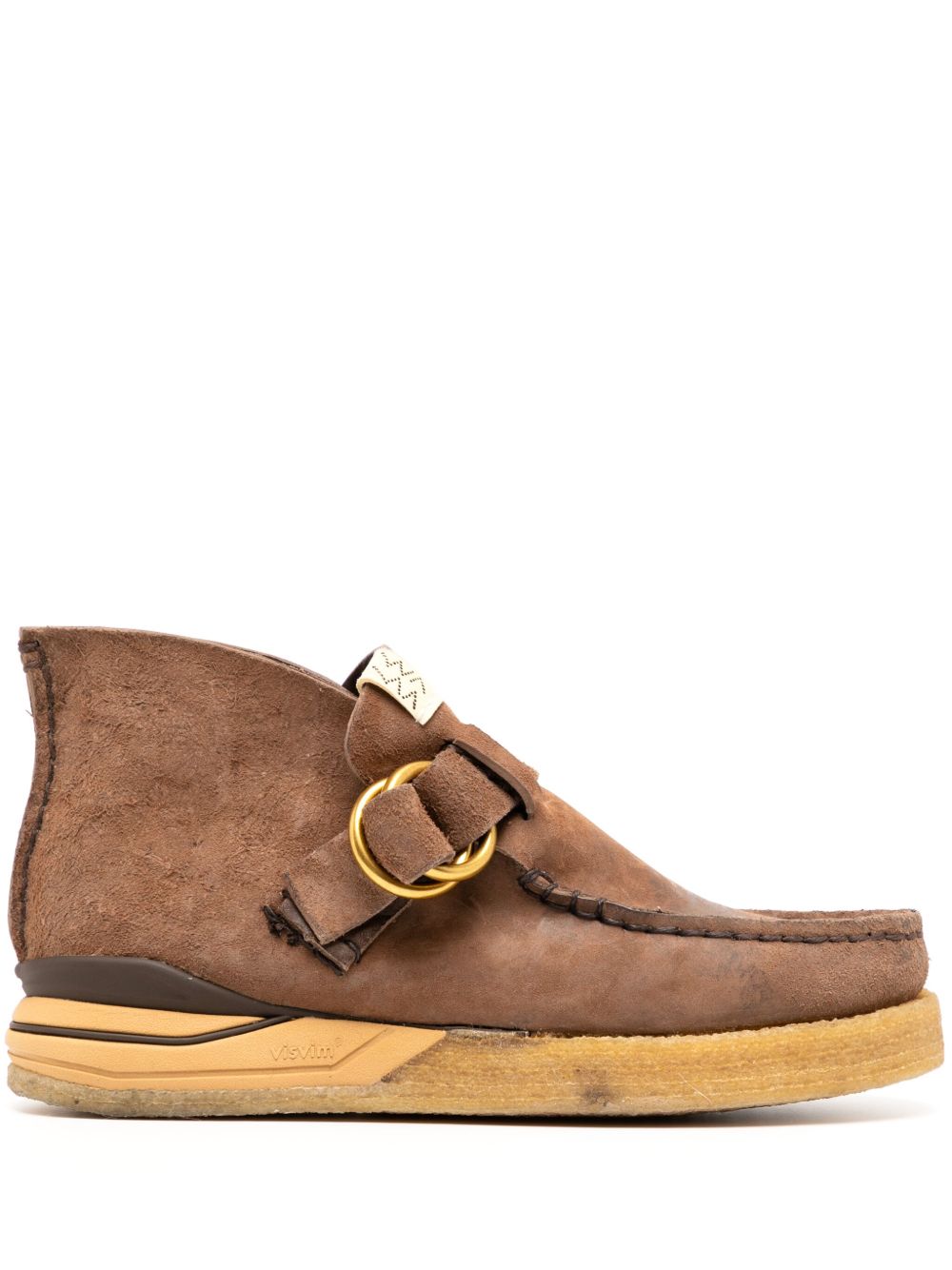 visvim Magoon 绒面皮靴 - 褐色