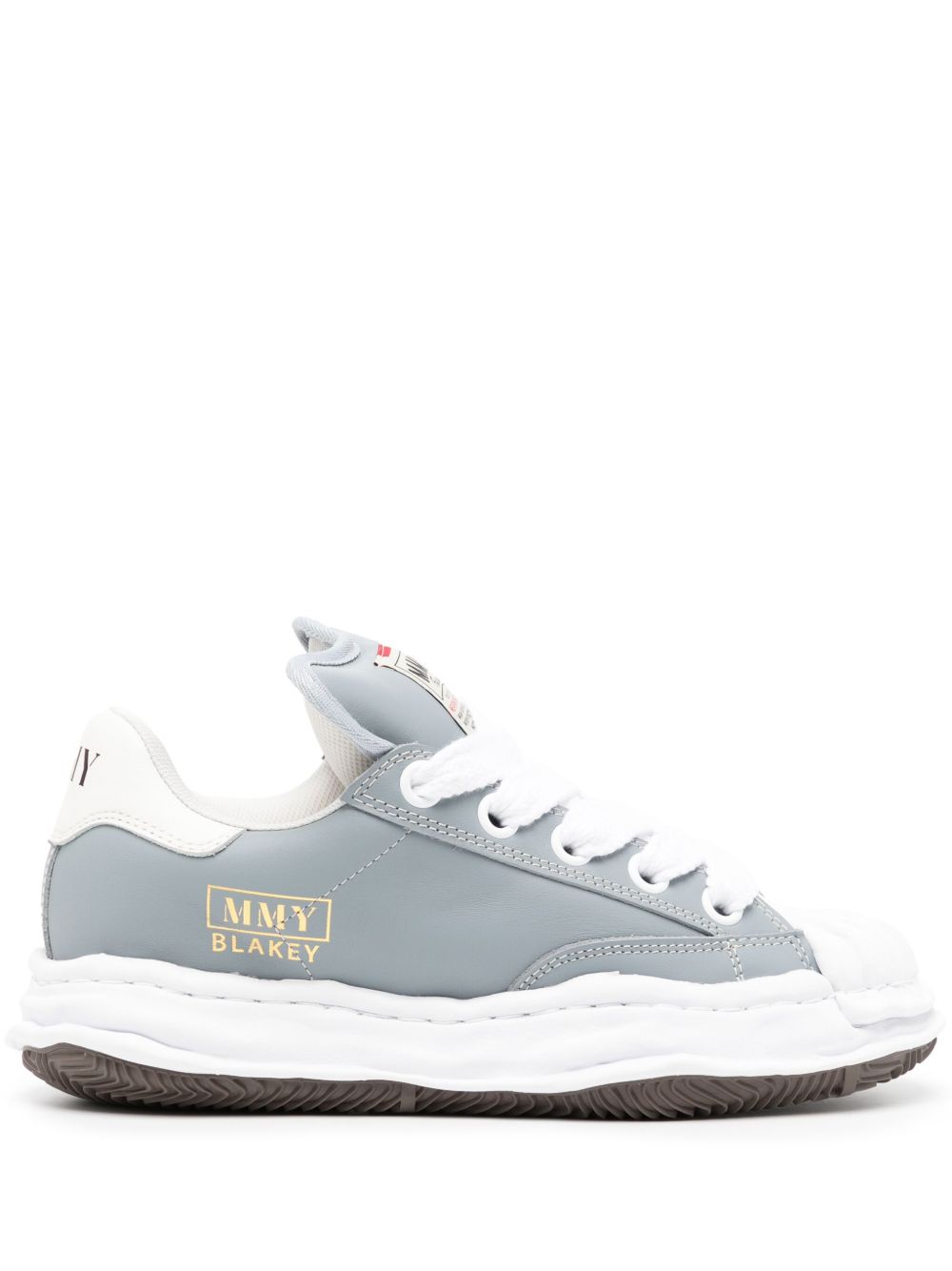 Maison MIHARA YASUHIRO Blakey Original Sole 厚底运动鞋 - 蓝色