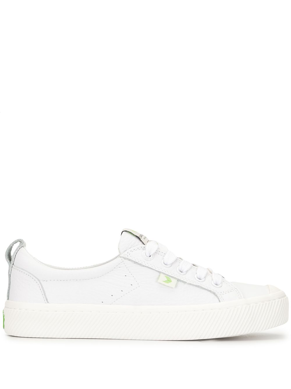 Cariuma OCA Low White Premium Leather Sneaker - 白色