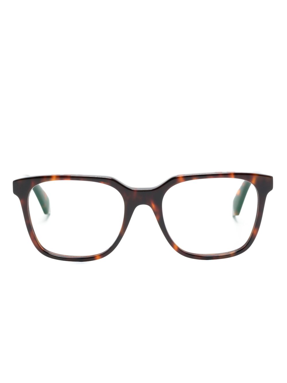 Off-White Eyewear 39 方框眼镜 - 褐色