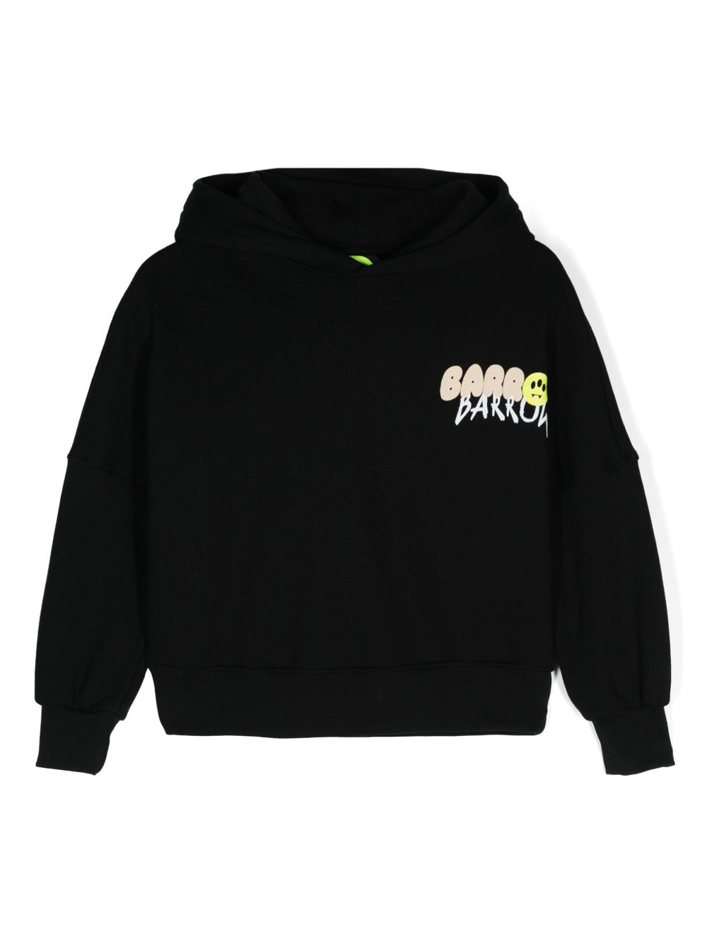Barrow kids logo印花连帽衫 - 黑色