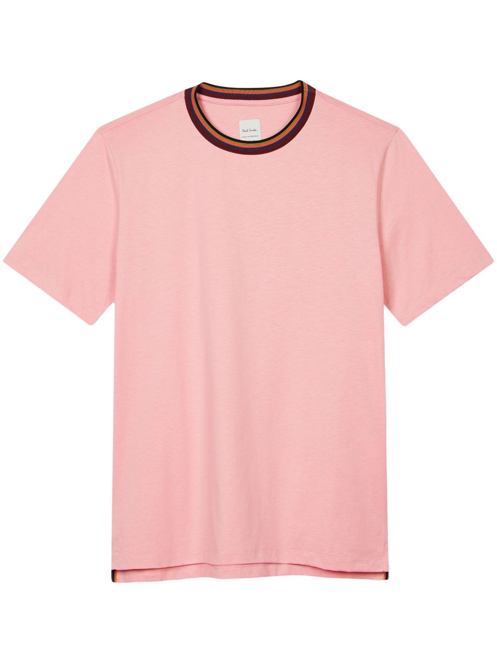 Paul Smith Artist Stripe 棉T恤 - 粉色