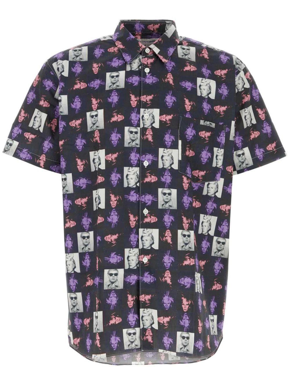 Comme Des Garçons x Andy Warhol 棉衬衫 - 蓝色
