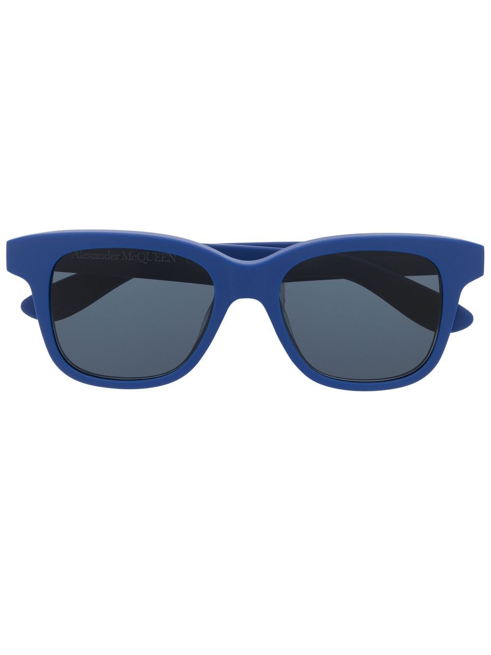 Alexander McQueen Eyewear 亚历山大·麦昆 方框太阳眼镜 - 蓝色