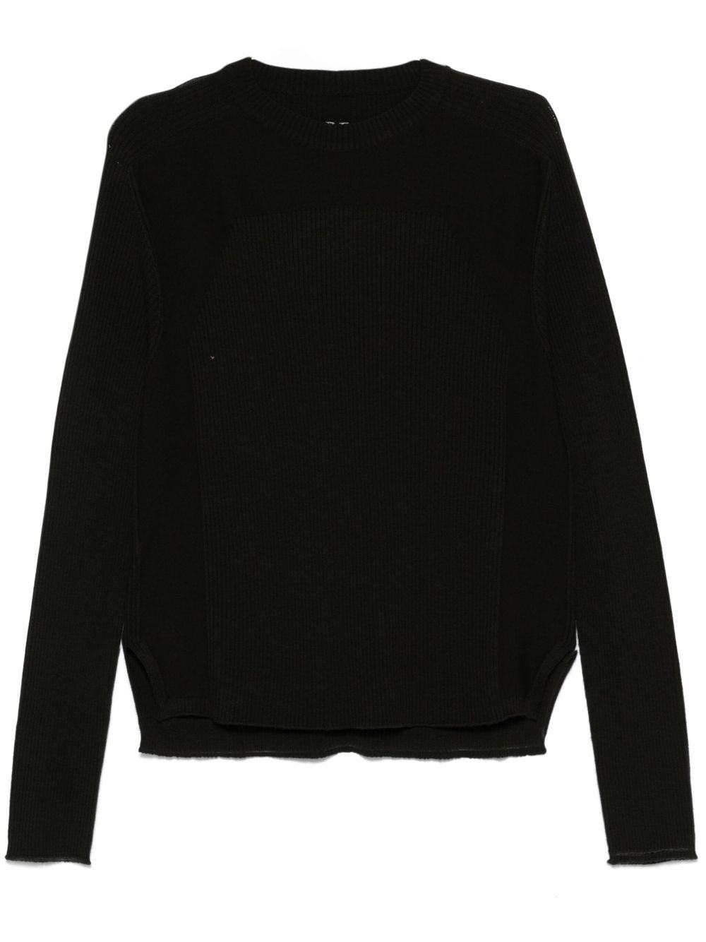 Rick Owens Geo 罗纹毛衣 - 绿色