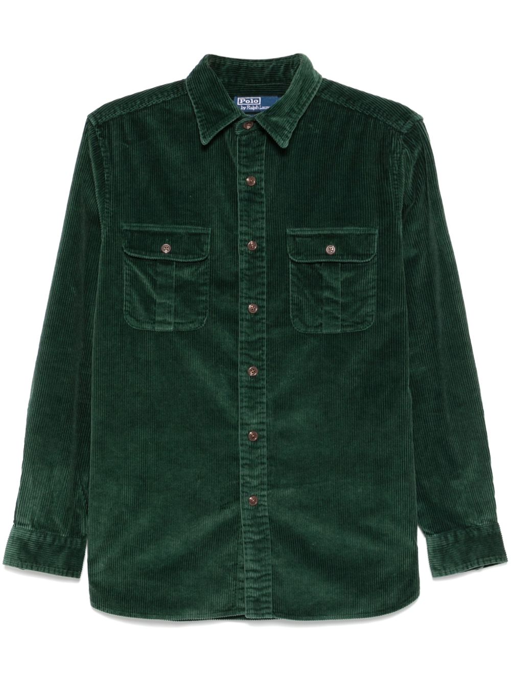 Polo Ralph Lauren 经典棉衬衫 - 绿色