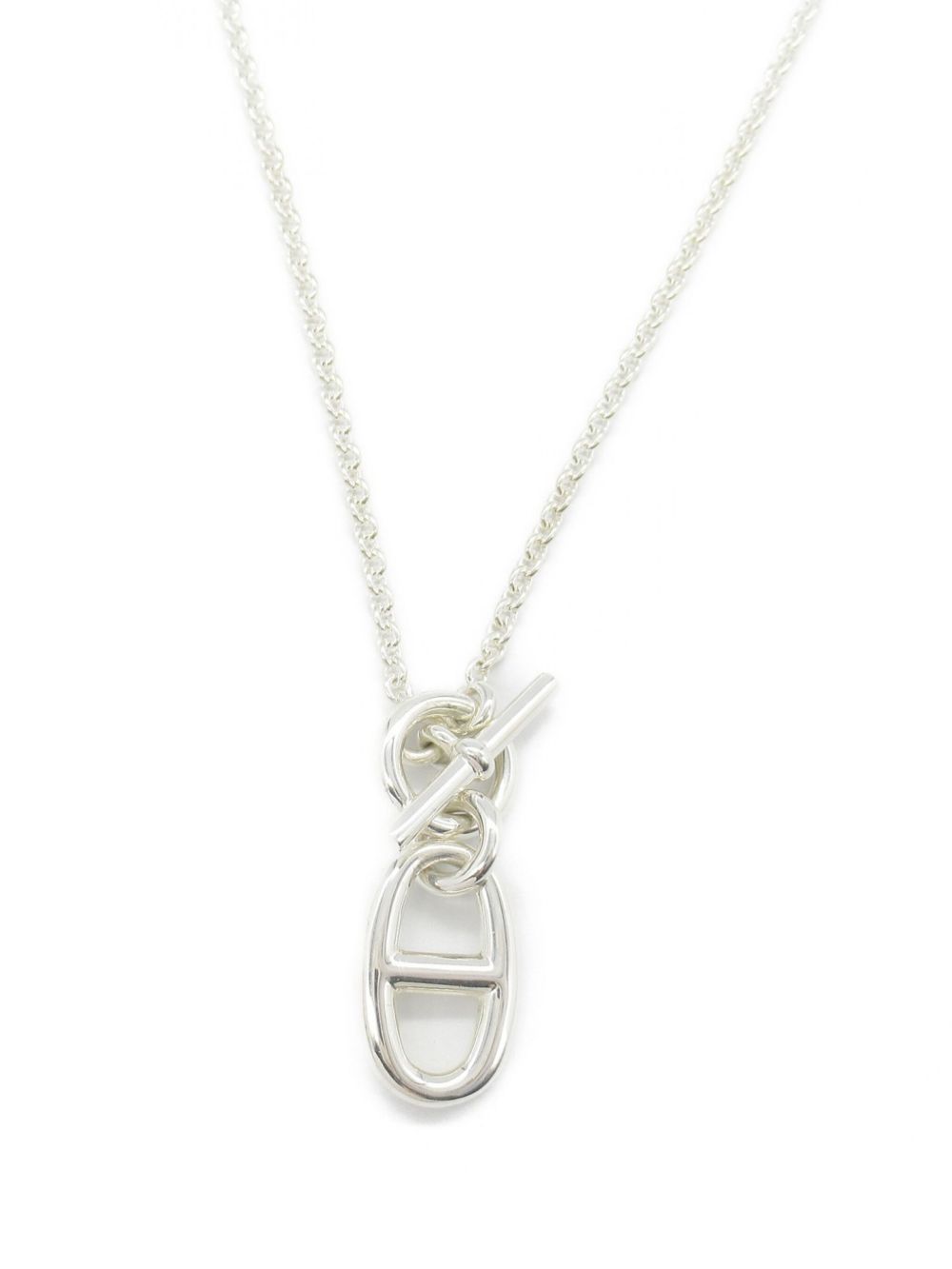 Hermès Pre-Owned Chaine d'Ancre 项链（2010年代典藏款） - 银色