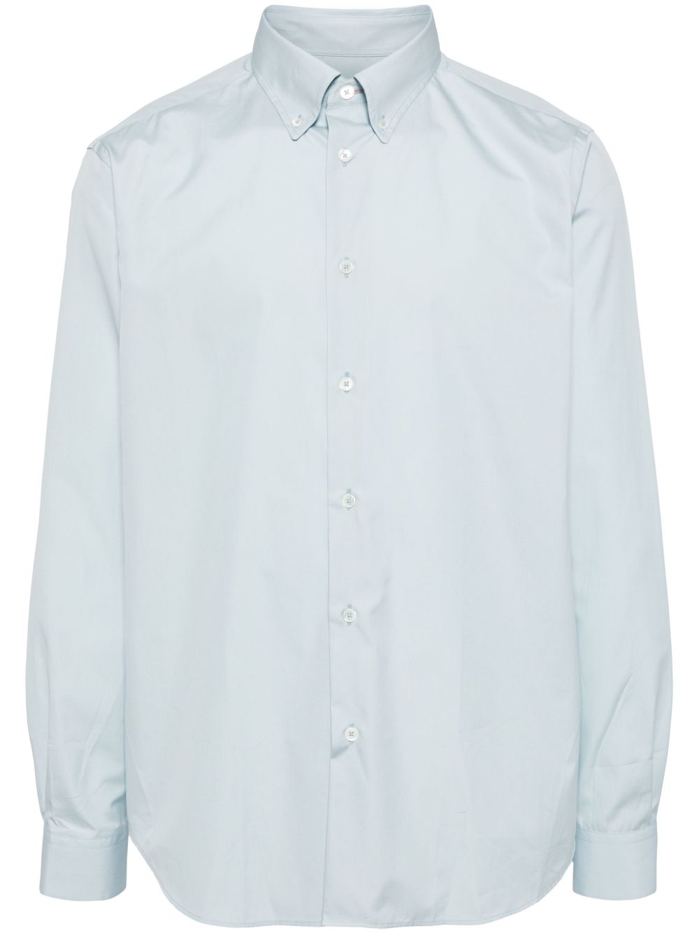 Paul Smith 长袖棉衬衫 - 蓝色