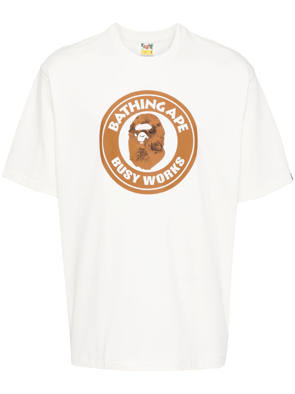 A BATHING APE® 宽松T恤 - 白色