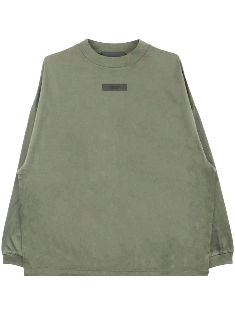 FEAR OF GOD ESSENTIALS logo贴花棉卫衣 - 绿色