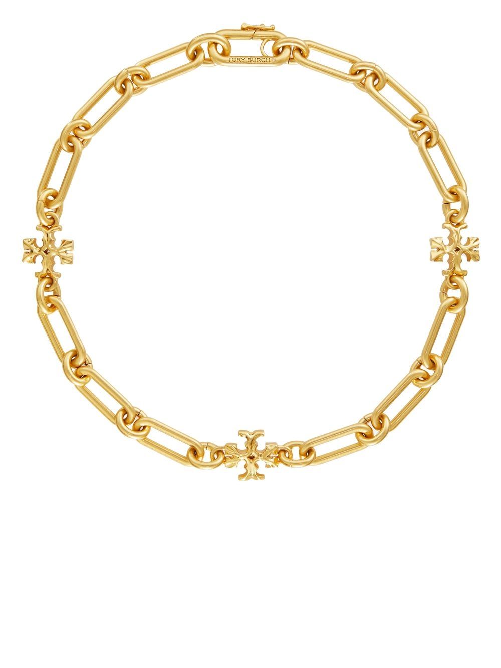 Tory Burch Roxanne 链式项链 - 金色