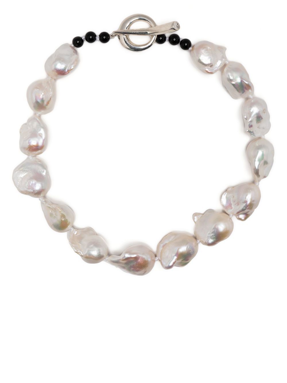 Sophie Buhai Baroque-Pearl Collar 项圈 - 白色