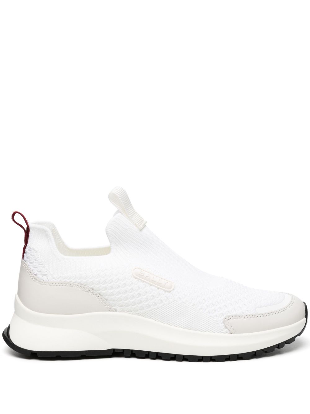 Bally Outline 标贴运动鞋 - 白色