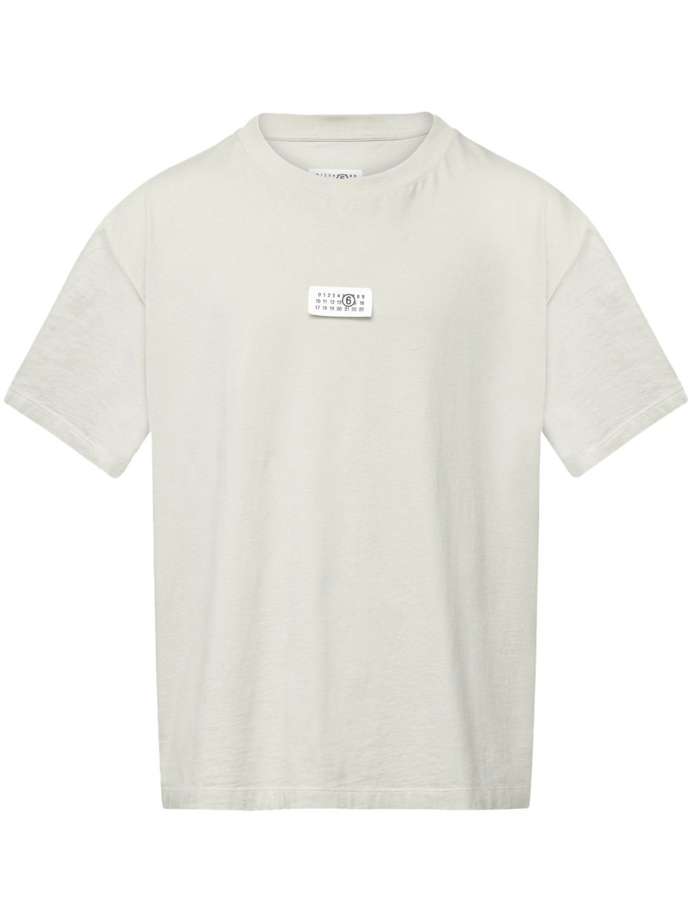 MM6 Maison Margiela Numeric Signature 棉T恤 - 中性色
