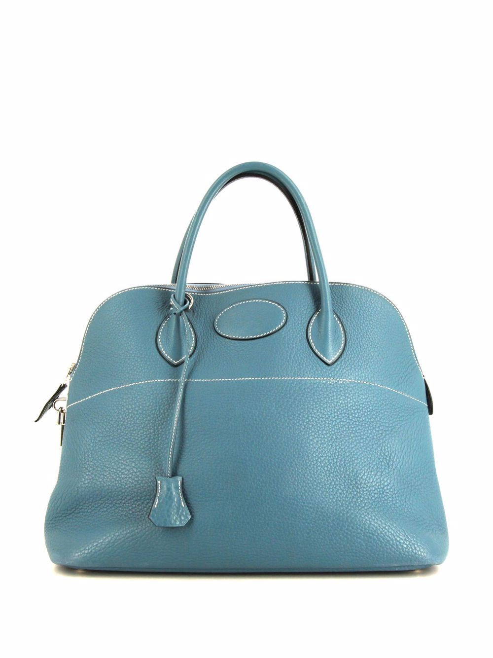 Hermès Pre-Owned Bolide 35 手提包（典藏款） - 蓝色