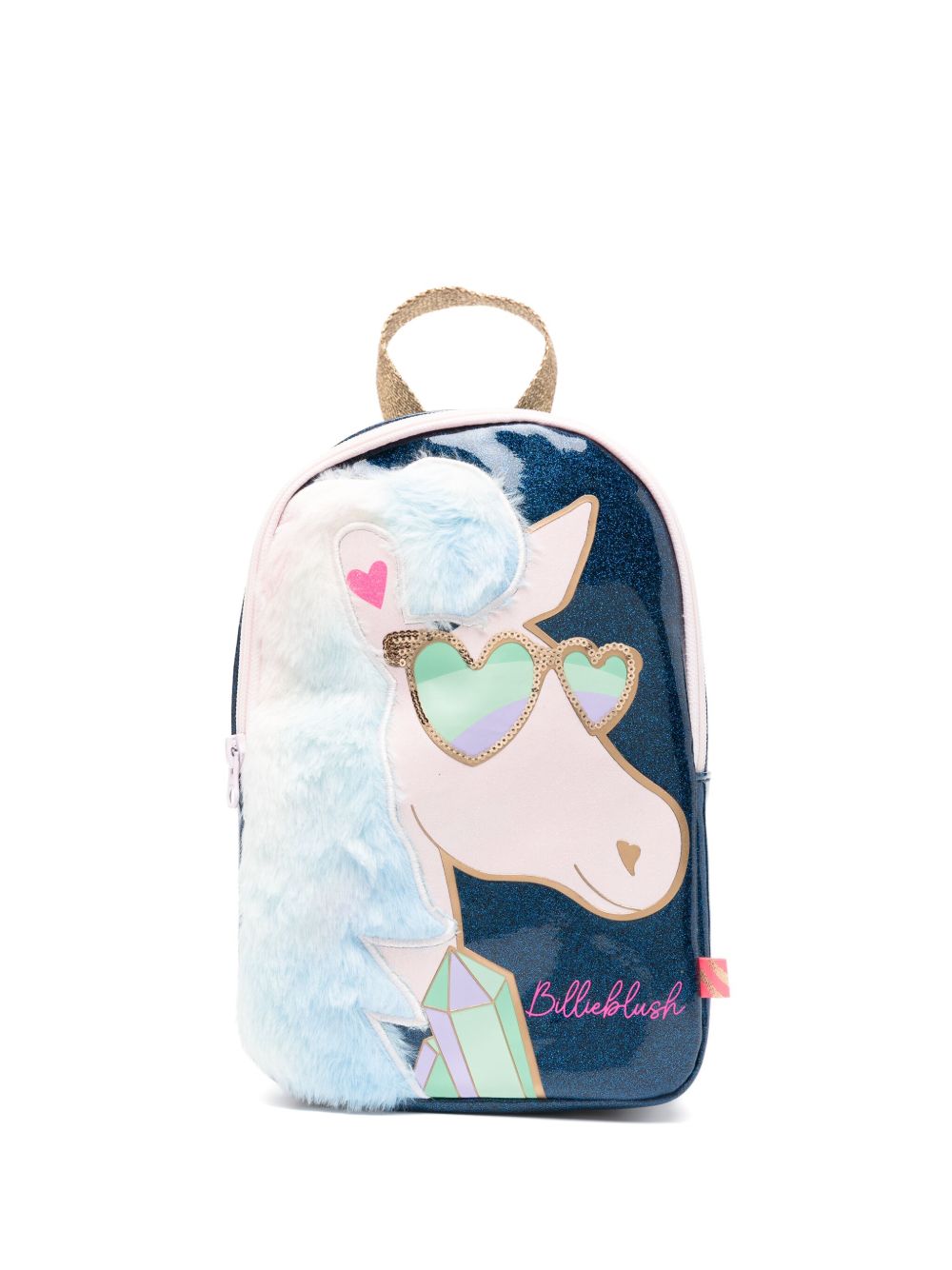 Billieblush Unicorn 双肩包 - 蓝色