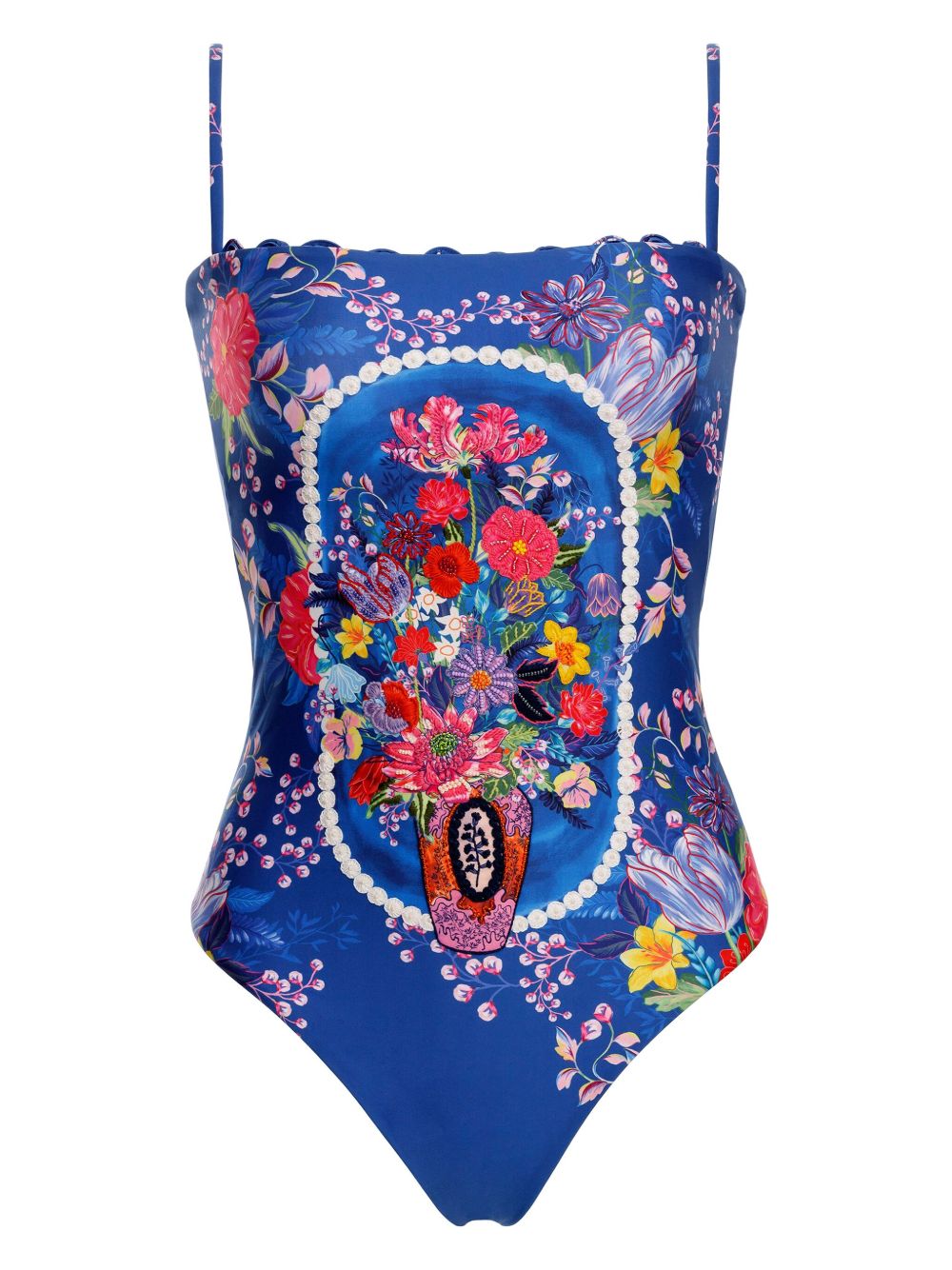 Agua Bendita Miller 连体泳衣 - 蓝色