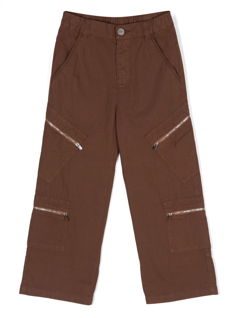 JACQUEMUS L'ENFANT Le Cargo 棉长裤 - 褐色