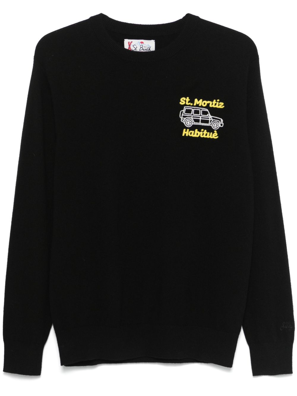 MC2 Saint Barth x St. Moritz Top of the World Heron 毛衣 - 黑色