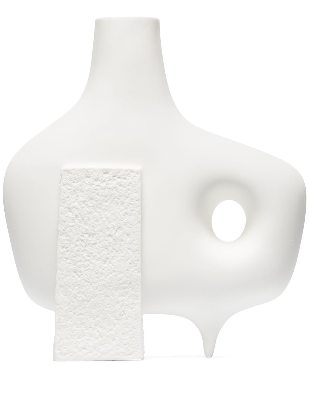 Jonathan Adler Paradox 中号陶瓷花瓶 - 白色