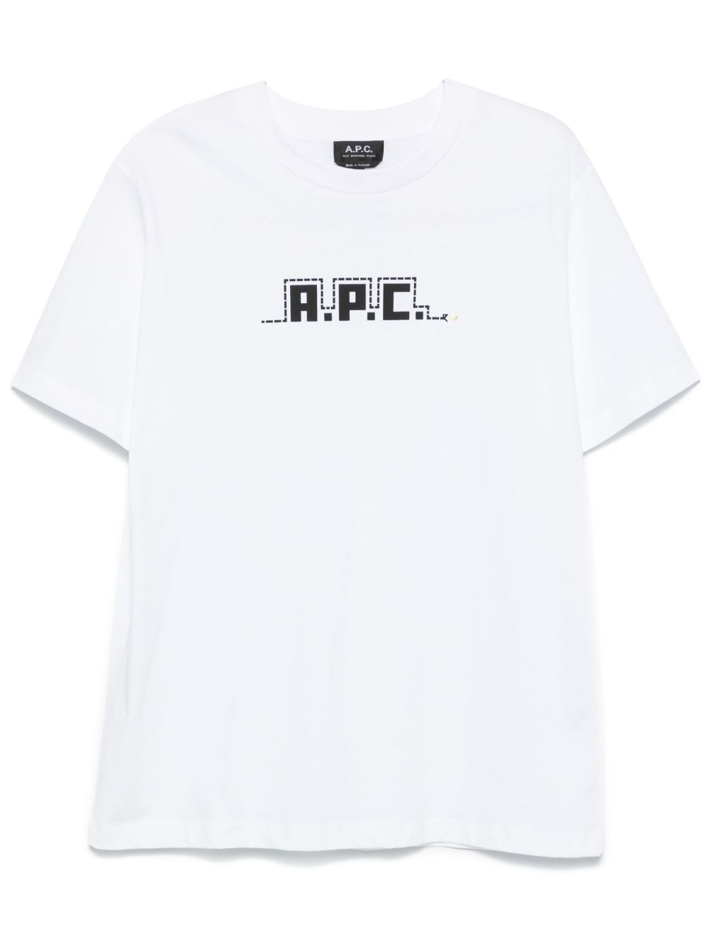 A.P.C. 蛇纹T恤 - 白色
