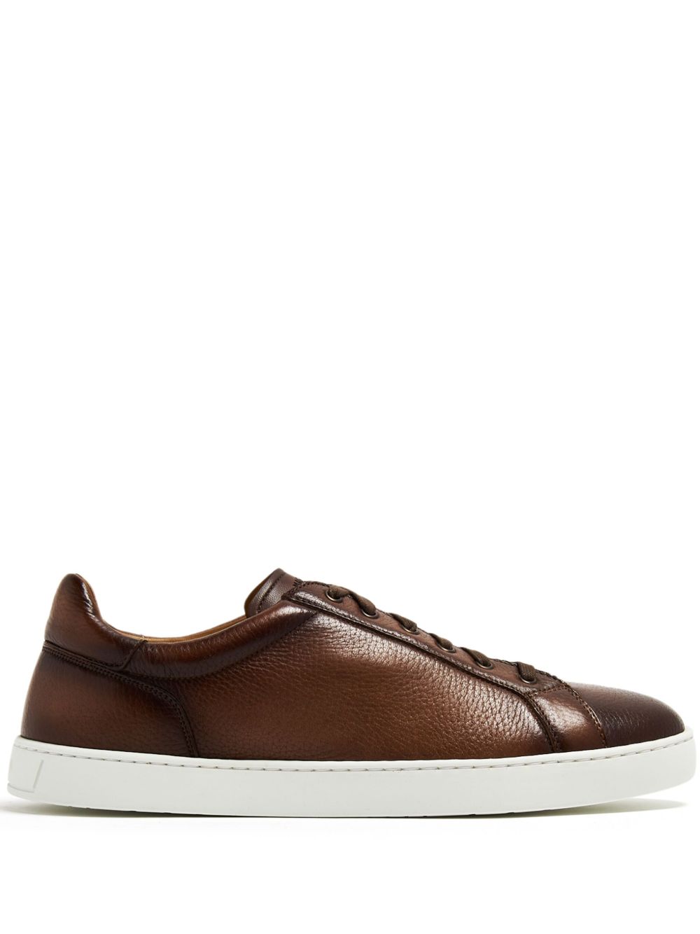 Magnanni Leve 皮质运动鞋 - 褐色