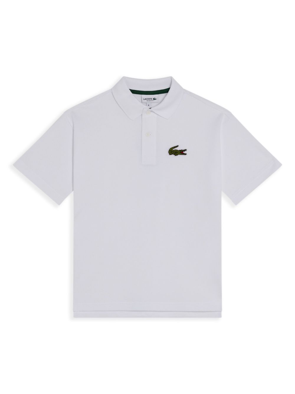 Lacoste Petit 珠地布polo衫 - 白色