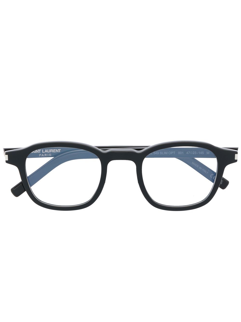 Saint Laurent Eyewear 圣罗兰眼镜系列 Limo 方形镜框眼镜 - 黑色