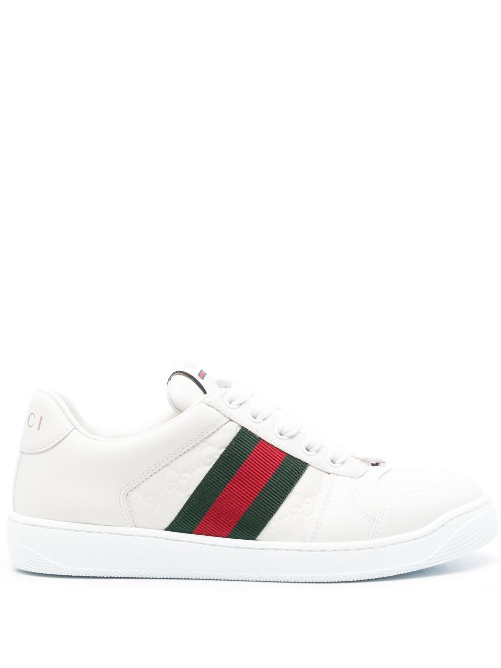 Gucci Screener 板鞋 - 白色