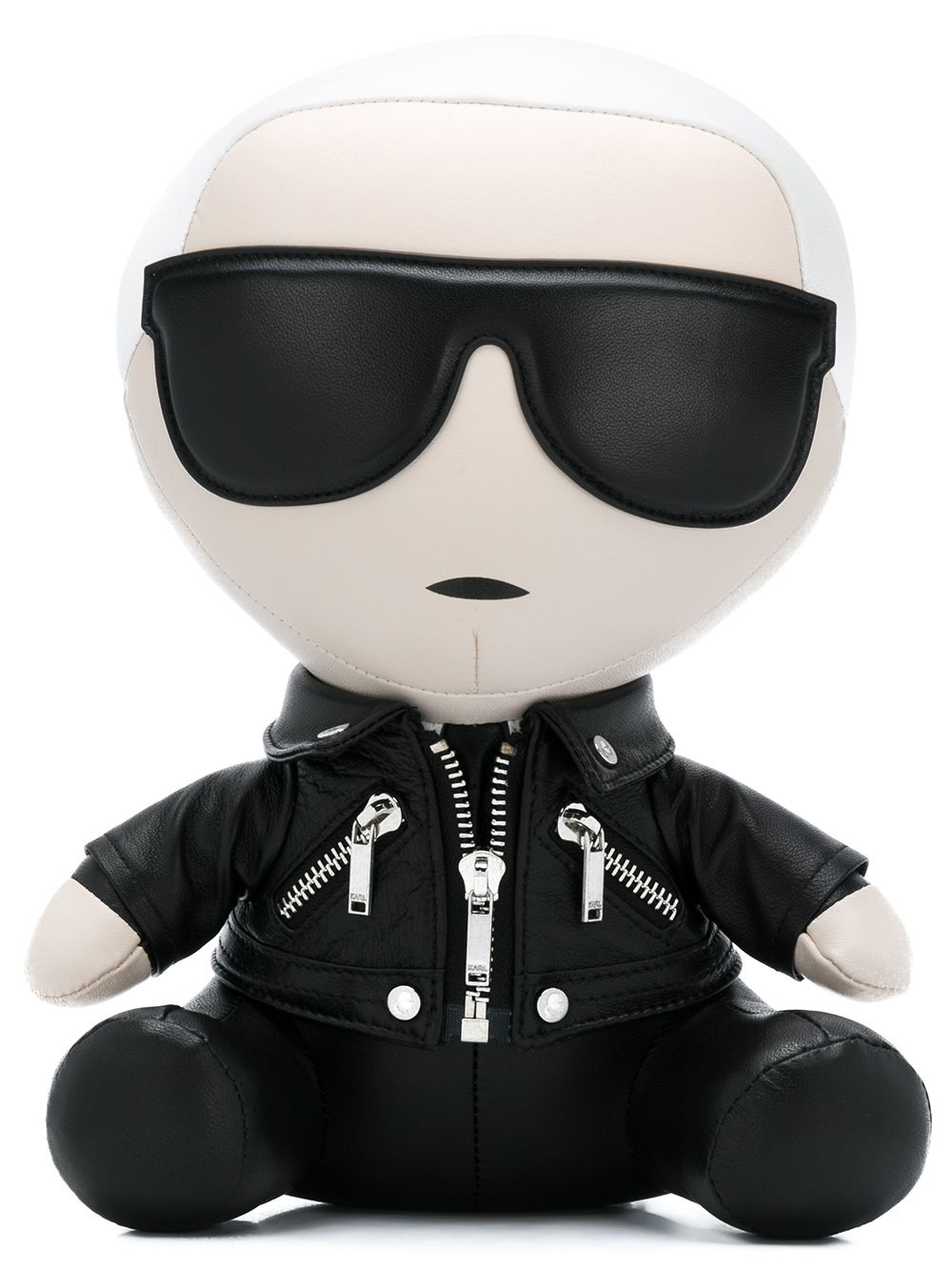 Karl Lagerfeld Ikon Karl 装饰玩偶 - 黑色