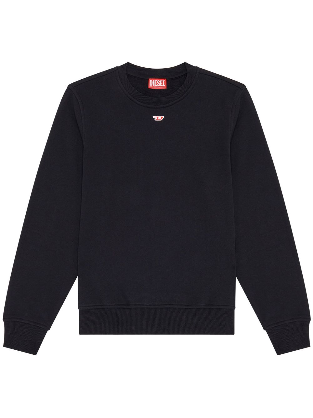 Diesel S-Ginn-D logo贴花卫衣 - 黑色