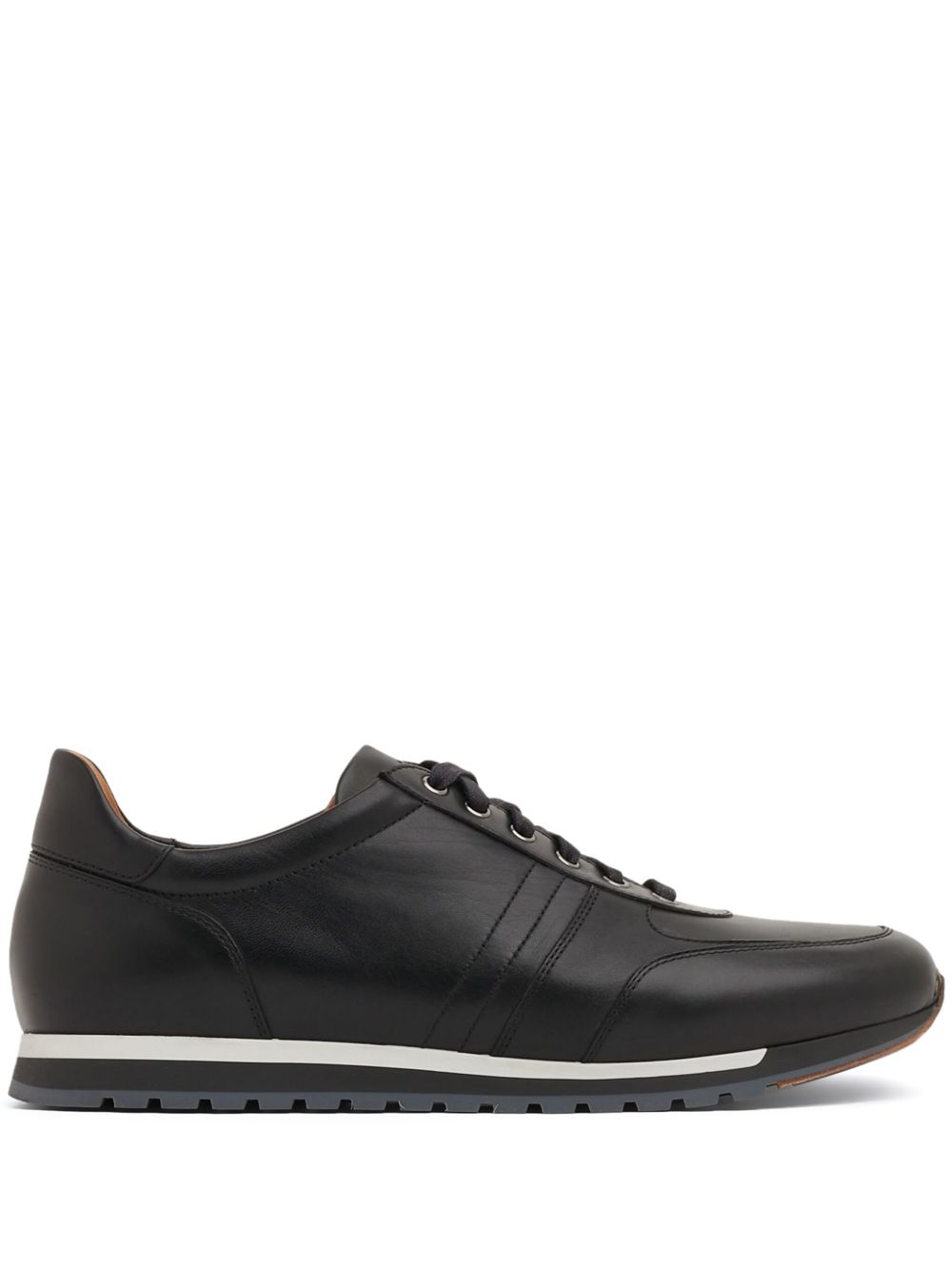 Magnanni Ibiza 皮质运动鞋 - 黑色
