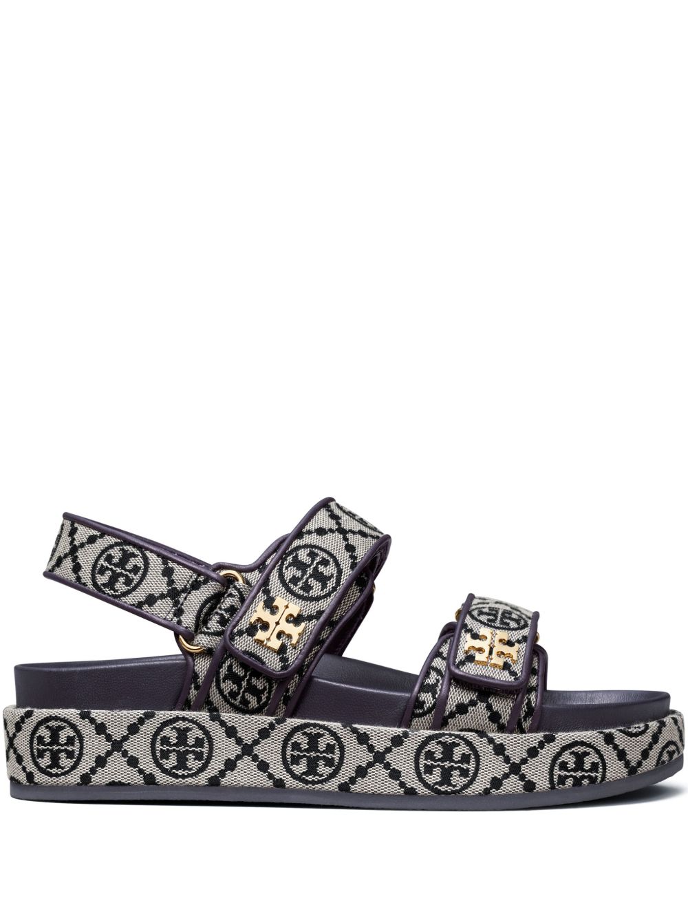Tory Burch Kira Sport 经典logo凉鞋 - 蓝色