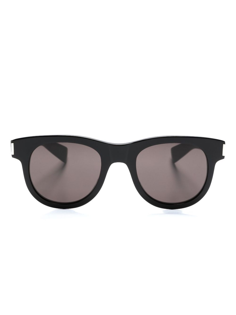 Saint Laurent Eyewear SL 571 圆框太阳眼镜 - 黑色