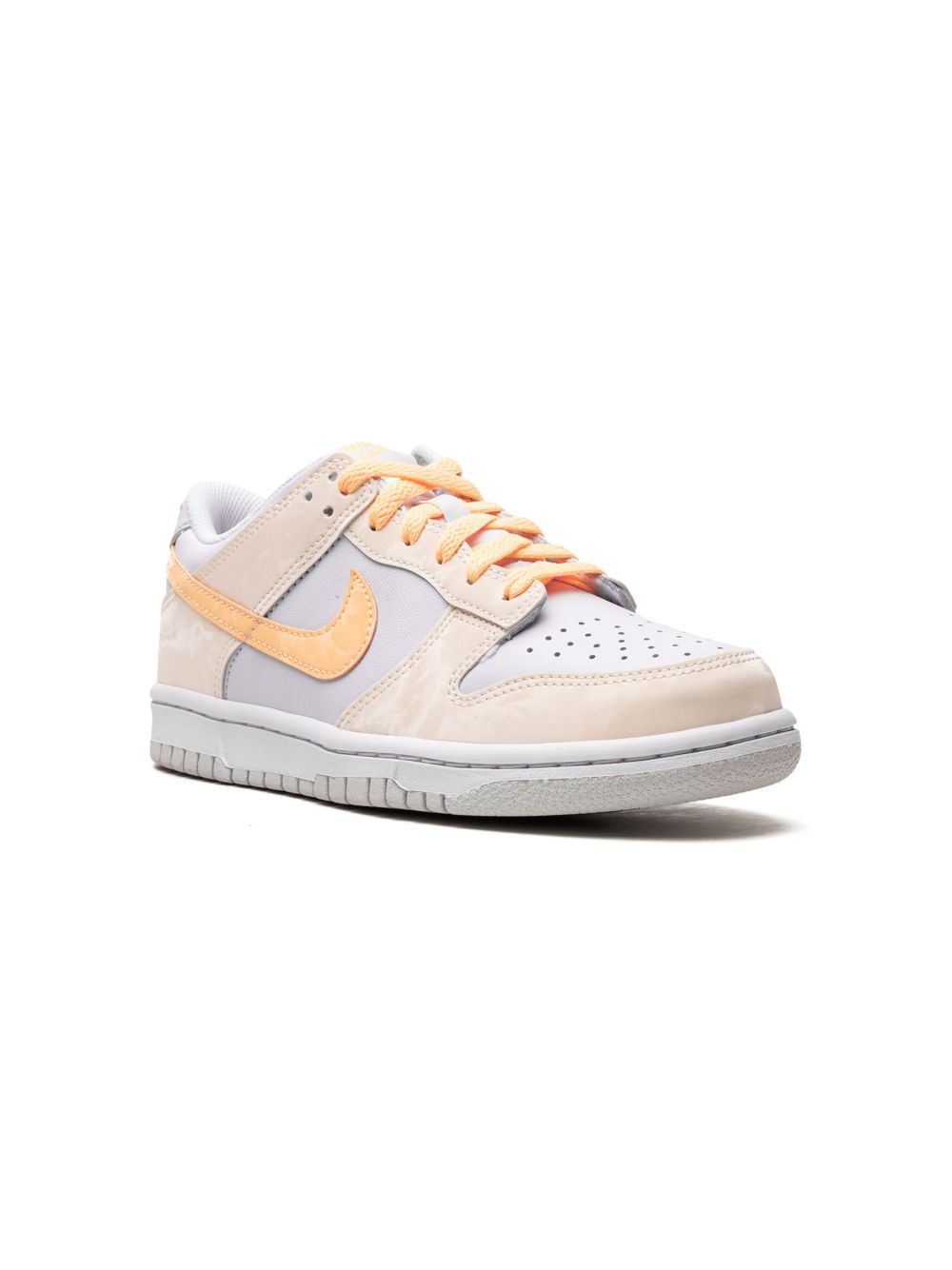 Nike Kids Dunk Low Blue/Yellow 运动鞋 - 橘色