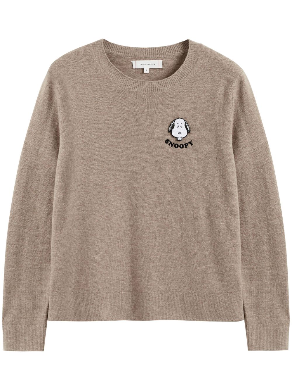 Chinti & Parker Snoopy Badge 毛衣 - 中性色