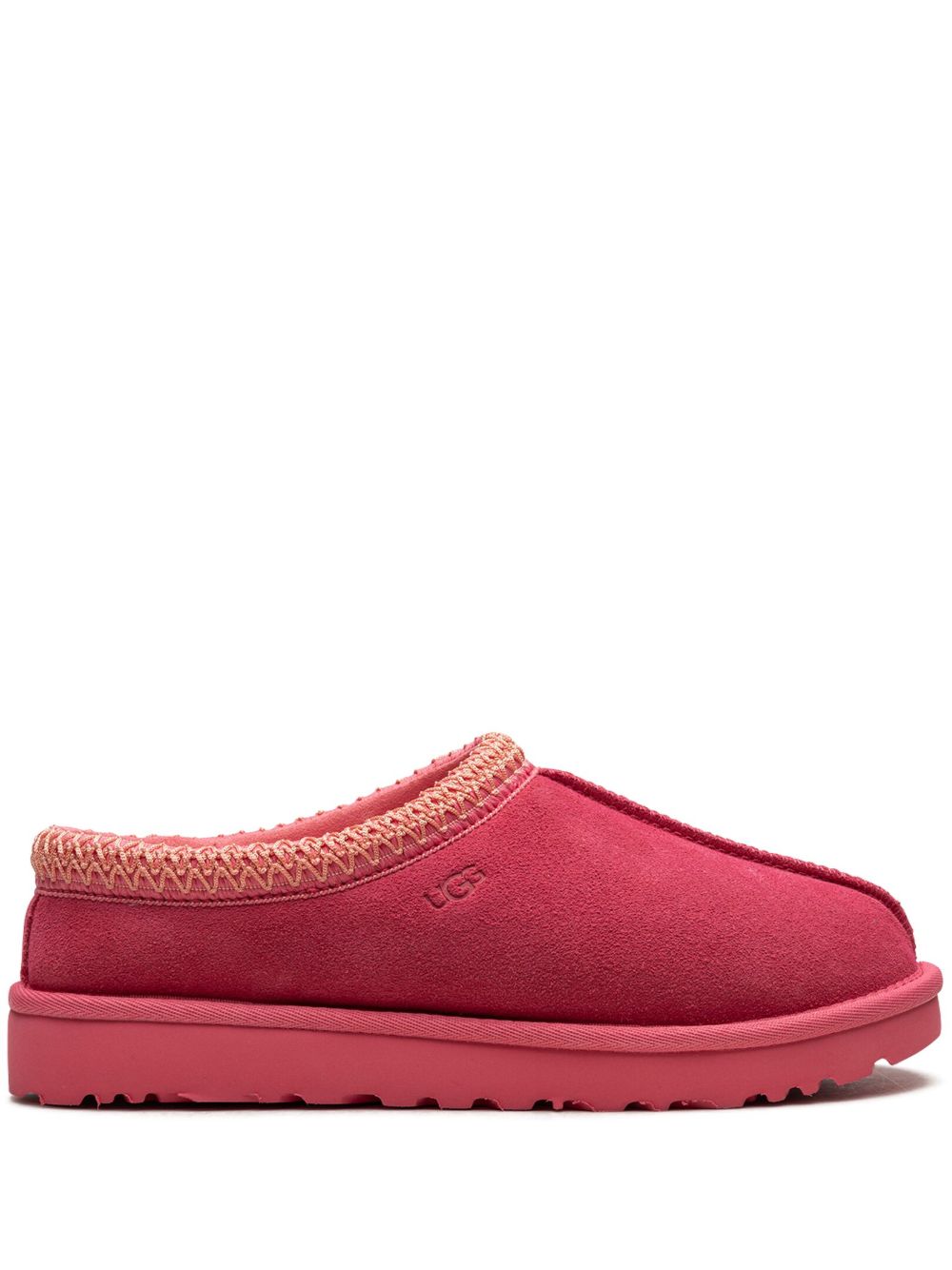 UGG Tasman Pink Glow 绒面皮拖鞋 - 粉色