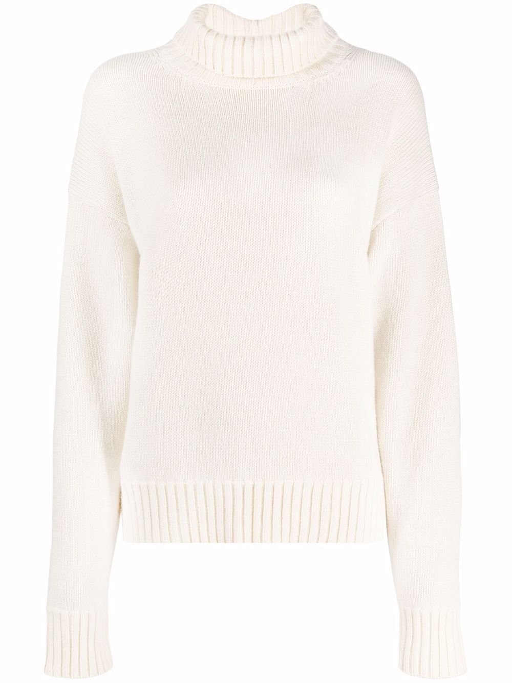 Jil Sander 高领针织毛衣 - 中性色
