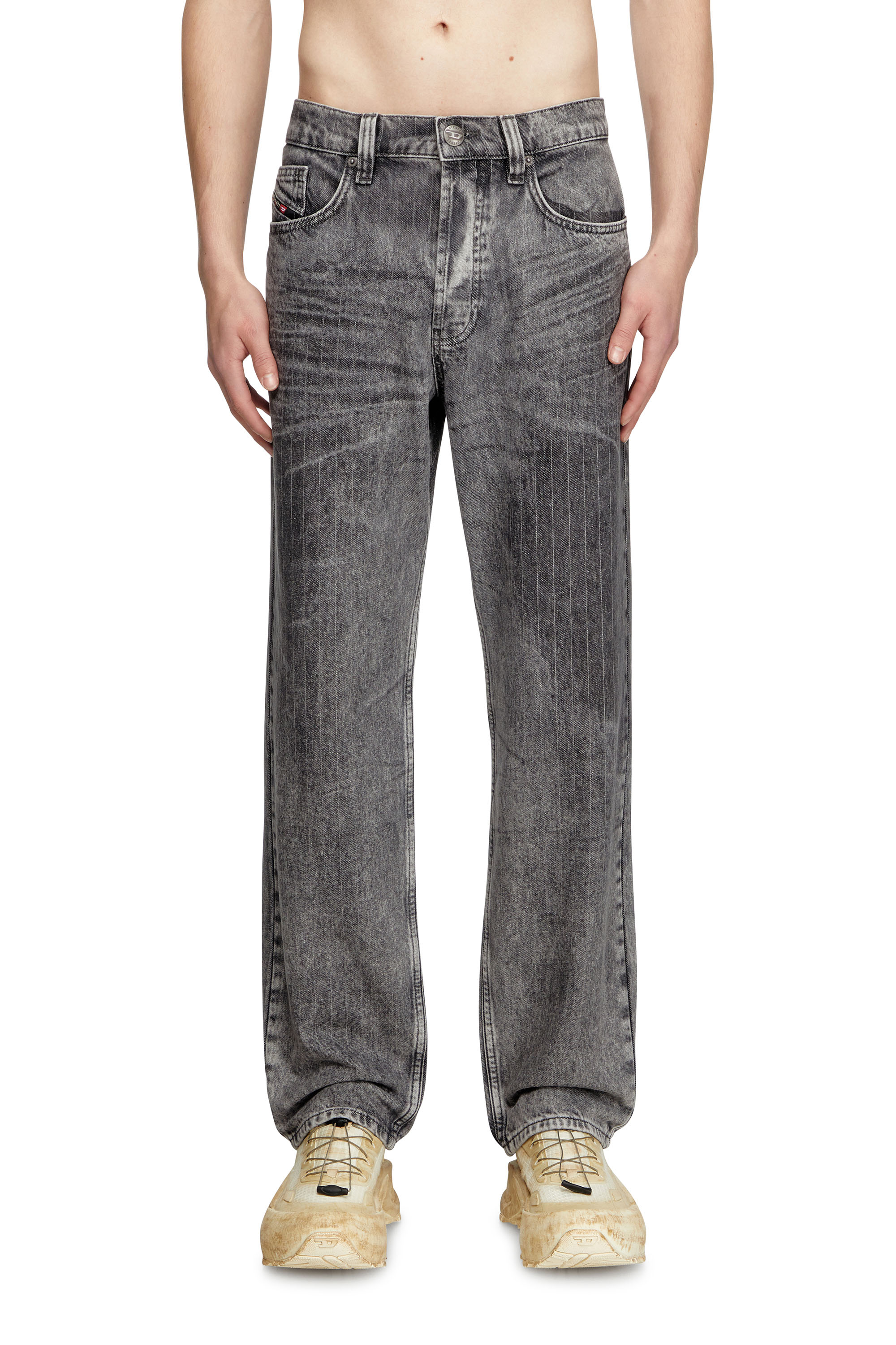 Diesel - Regular Jeans - 2024 D-Macs - Jeans - Man - Grey