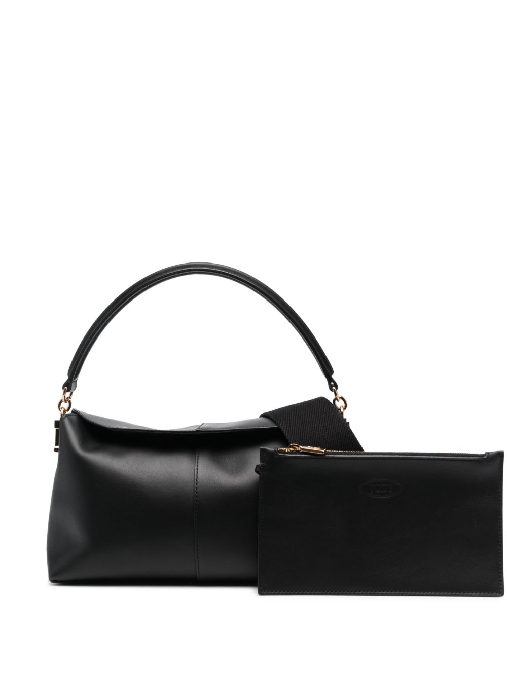 Tod's T Case 单肩包 - 黑色