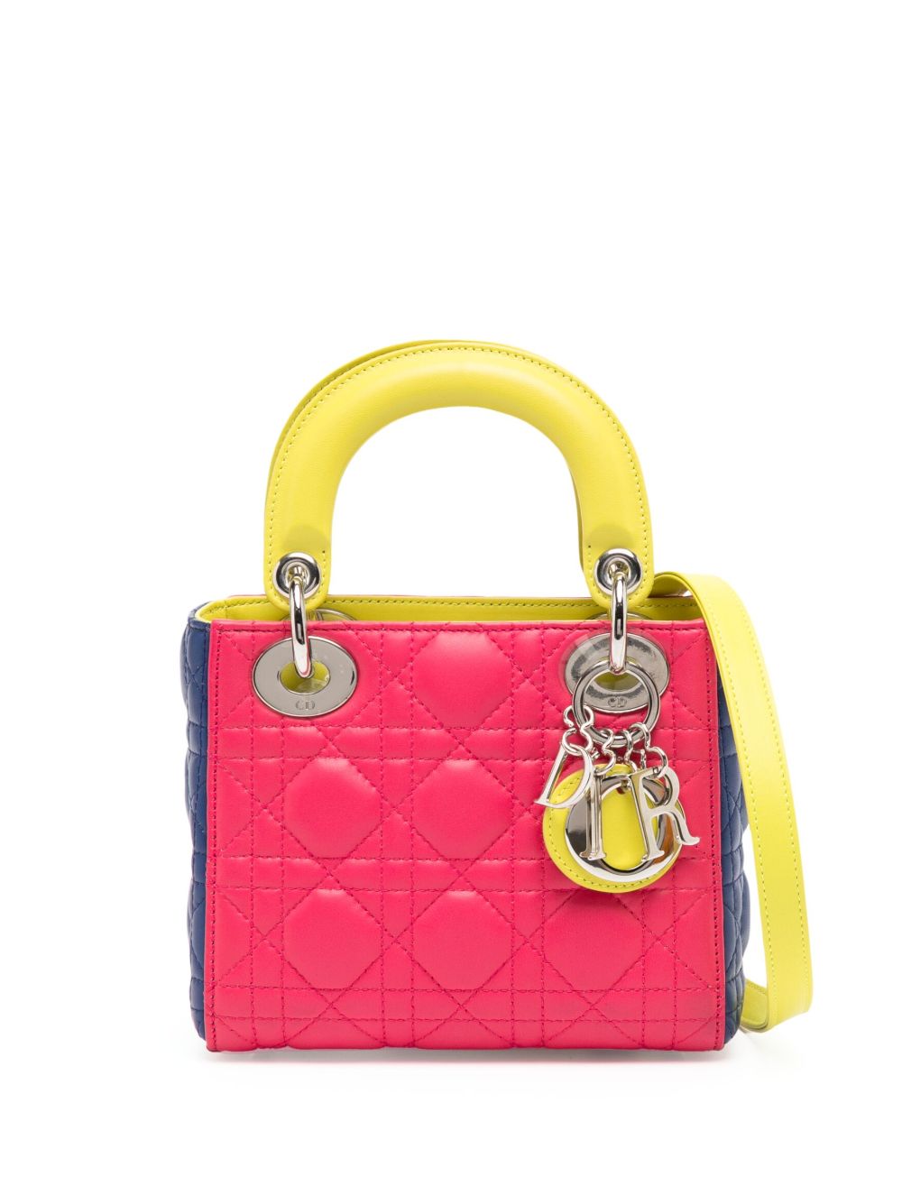 Christian Dior Pre-Owned Cannage Lady Dior 两用手提包（2013年典藏款） - 彩色