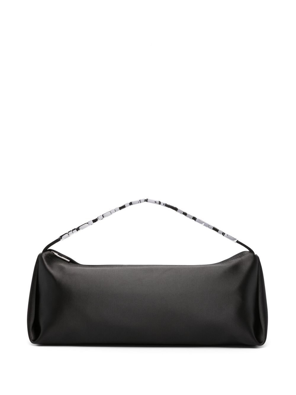 Alexander Wang Marquess 缎面手拿包 - 黑色