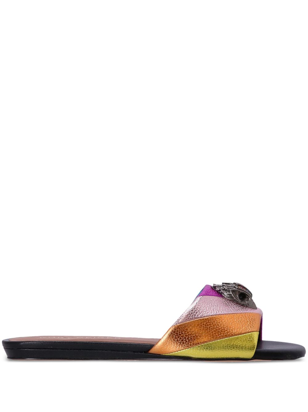 KG Kurt Geiger Kesington 皮质拖鞋 - 粉色