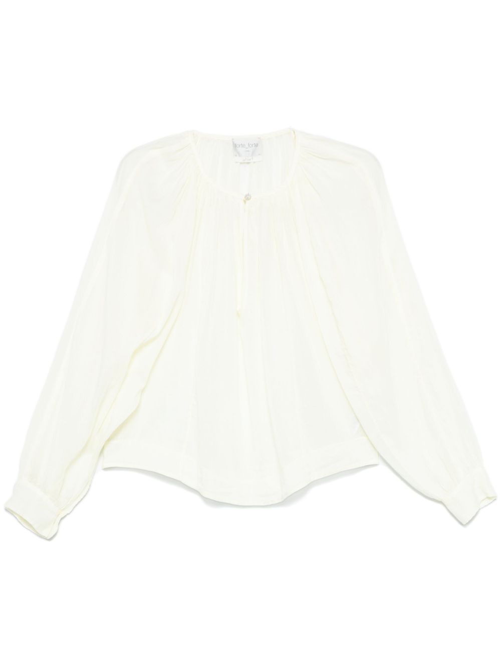 Forte Forte voile blouse - 黄色