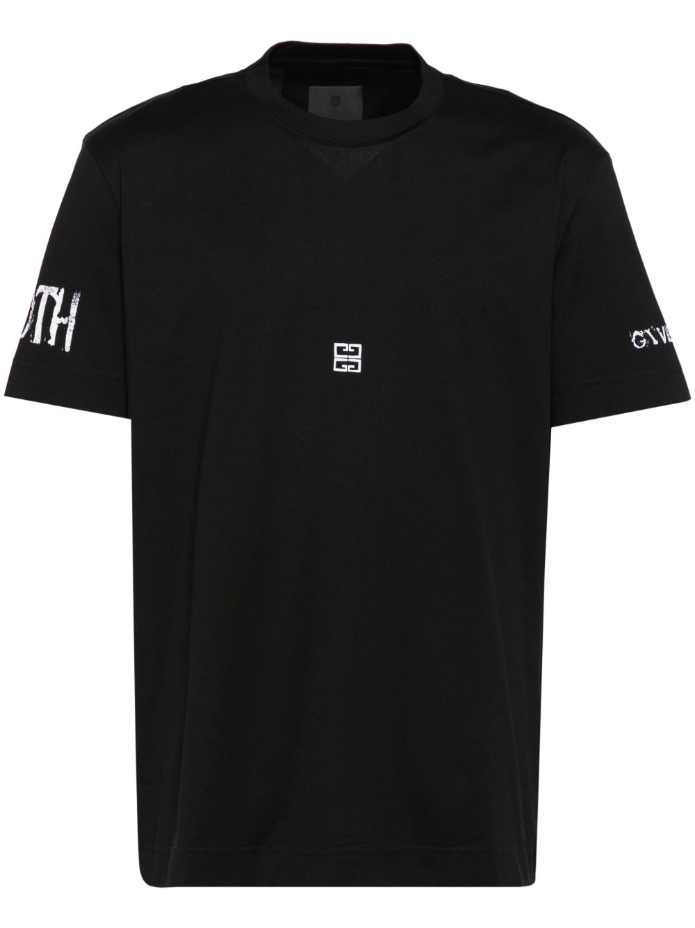 Givenchy logo印花T恤 - 黑色