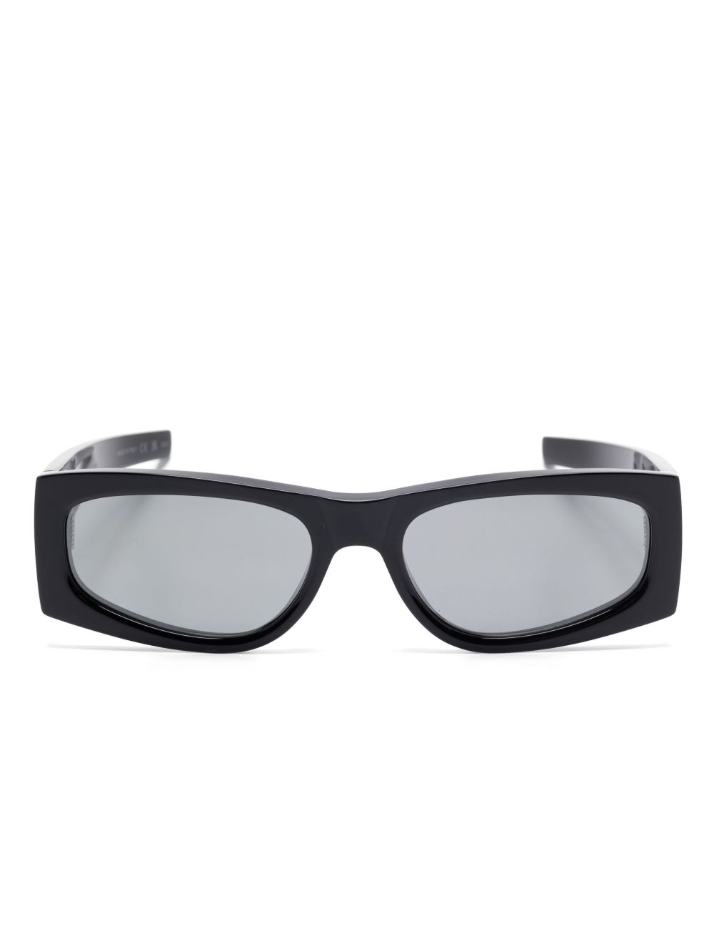 Saint Laurent Eyewear Cassandre logo太阳眼镜 - 黑色