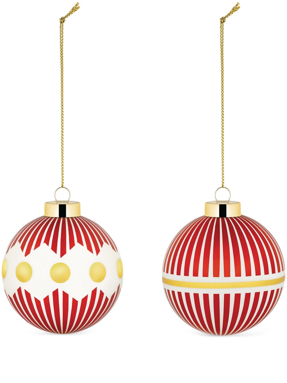 Alessi Christmas Tree 装饰品 （两件装) - 红色
