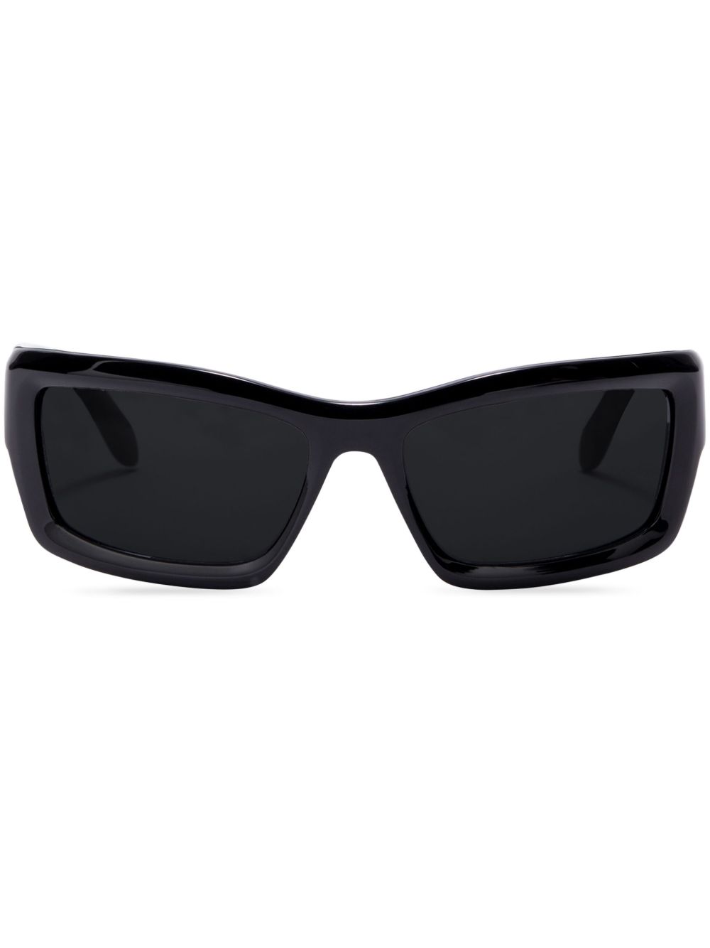 Palm Angels Eyewear Adin 方框太阳眼镜 - 黑色